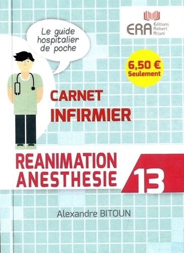 Réanimation, anesthésie