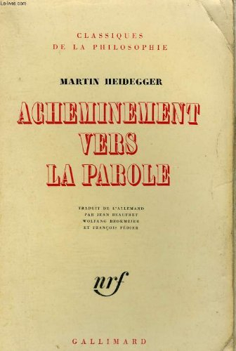 acheminement vers la parole