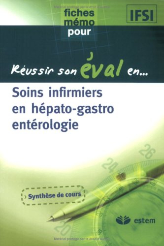 Soins infirmiers aux personnes atteintes d'affections digestives