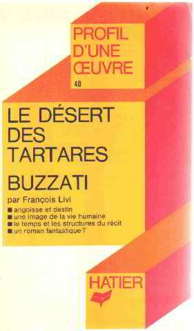 buzzati : le desert des tartares