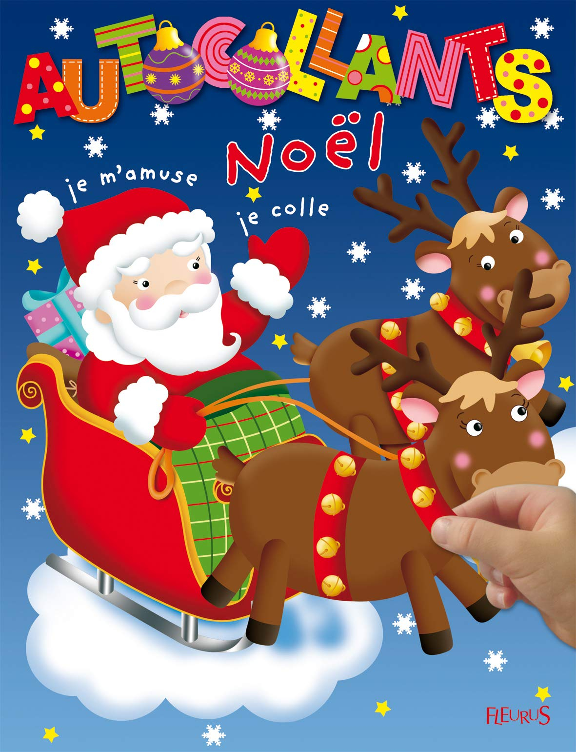 Autocollants Noël : je m'amuse, je colle