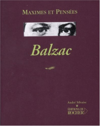 Maximes et pensées : 1799-1850