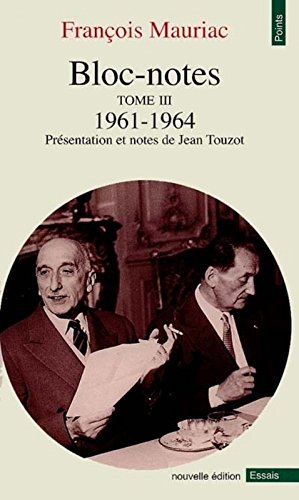 Bloc-notes. Vol. 3. 1961-1964