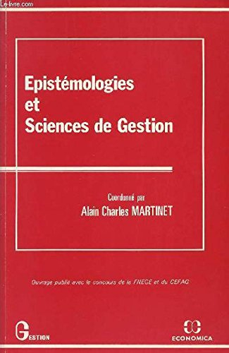Epistémologies et sciences de gestion