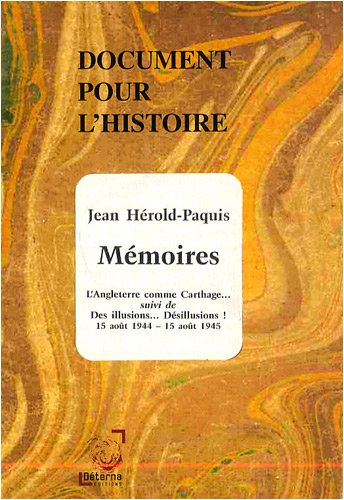 Mémoires