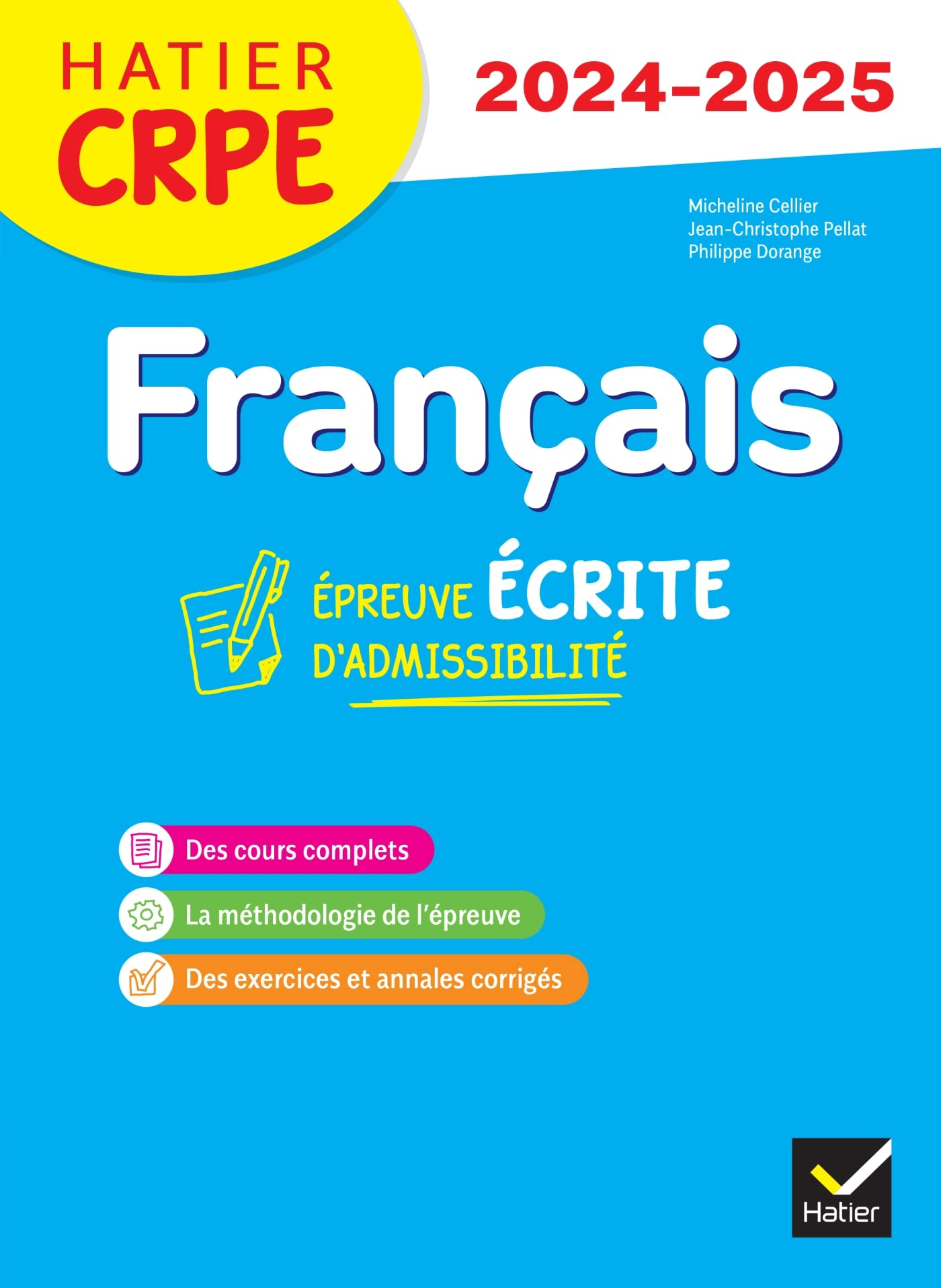 Français : épreuve écrite d'admissibilité : CRPE 2024-2025