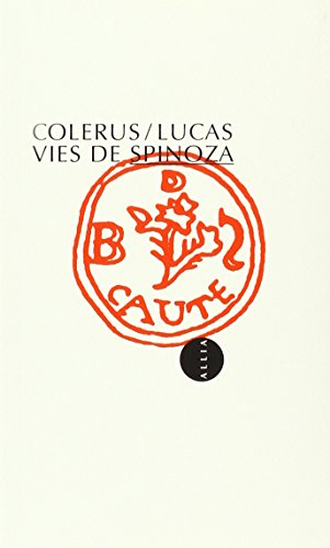 Vies de Spinoza