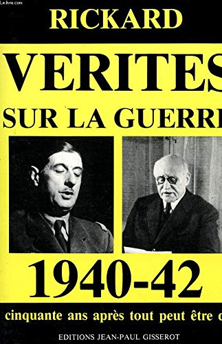 vérités sur la guerre (xxe siècle gisserot)