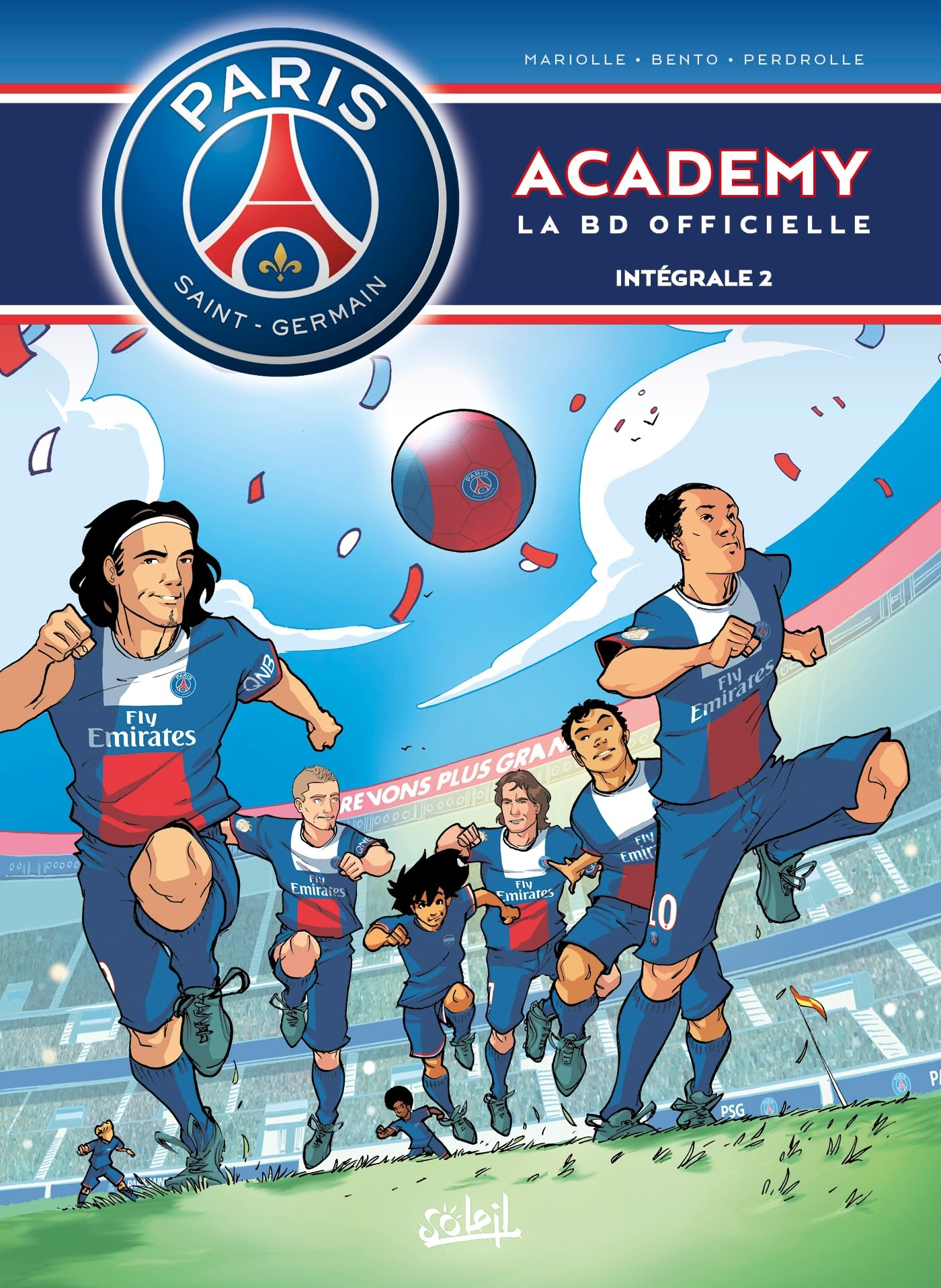 Paris Saint-Germain Academy : la BD officielle : intégrale. Vol. 2