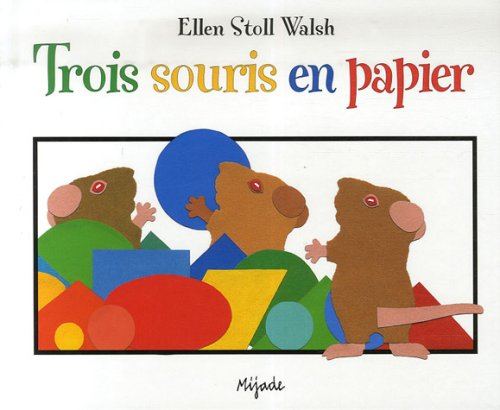 Trois souris en papier