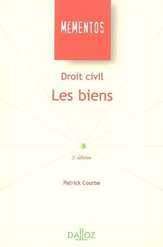 Droit civil : les biens