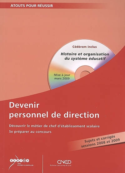 Devenir personnel de direction : découvrir le métier de chef d'établissement scolaire : se préparer 