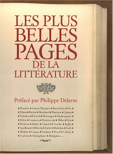 Les plus belles pages de la littérature