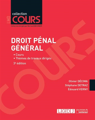 Droit pénal général