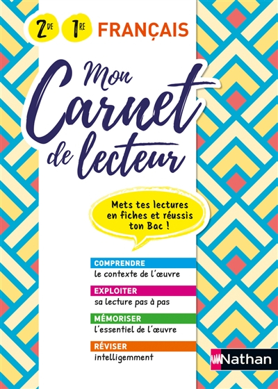Mon carnet de lecteur : français : 2de-1re