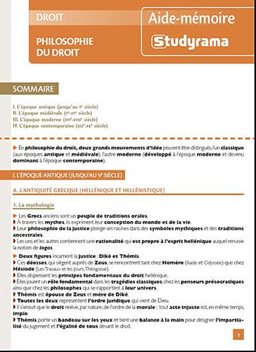Philosophie du droit