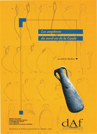 Les amphores du nord-est de la Gaule (territoire français) : contribution à l'histoire de l'économie