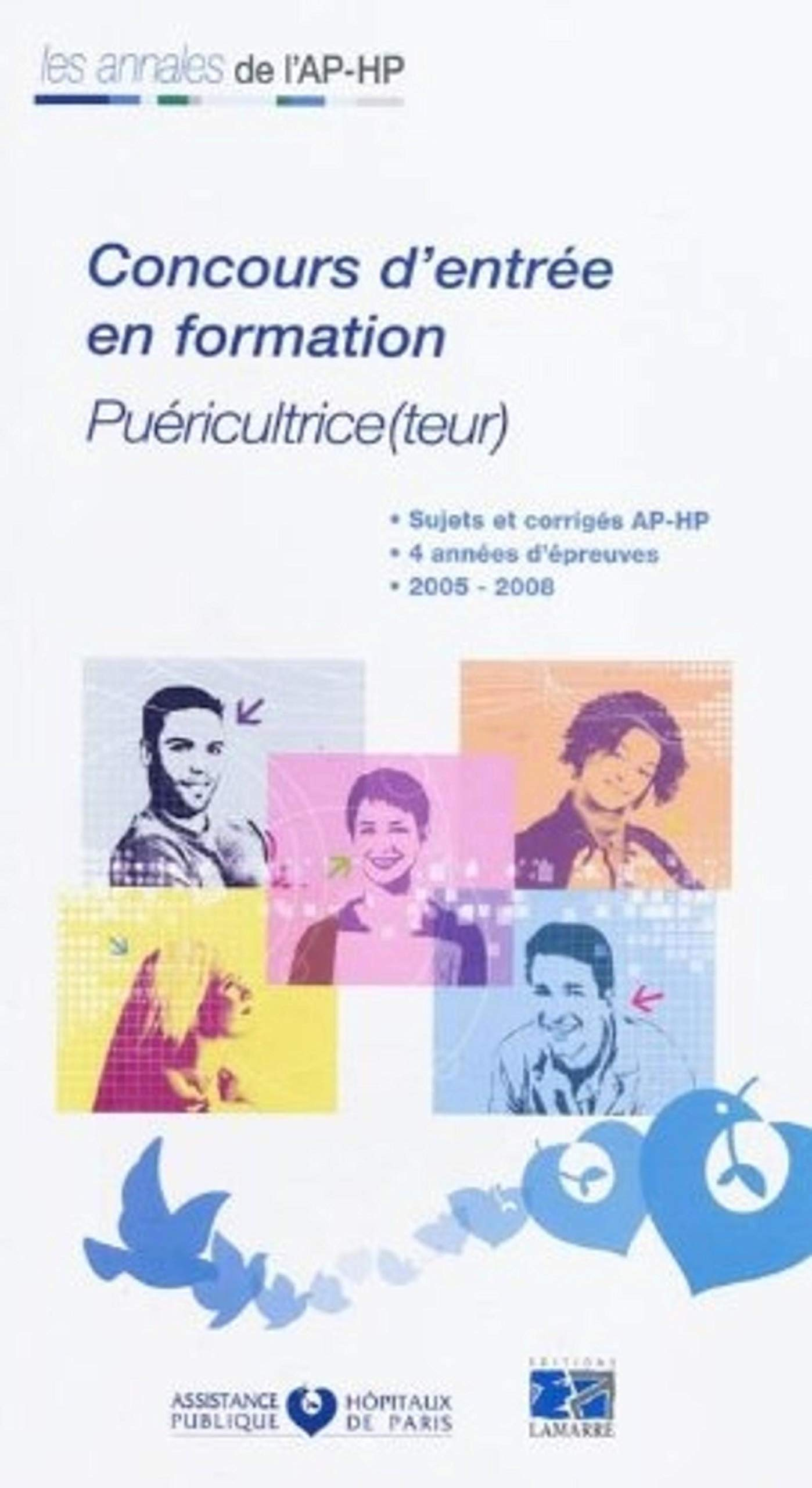 Concours d'entrée en formation, puéricultrice(teur) : épreuves de sélection 2005-2008