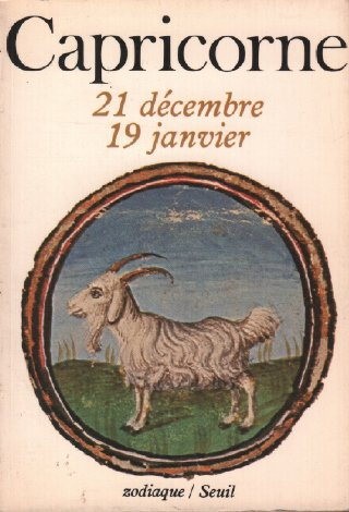 Capricorne : 21 déc.-19 janv.