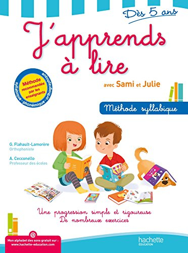 J'apprends à lire avec Sami et Julie, dès 5 ans : méthode syllabique