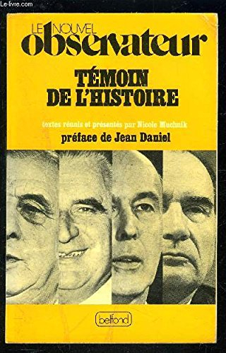 le nouvel observateur, témoin de l'histoire