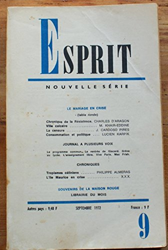 esprit n, 9 de septembre 1972