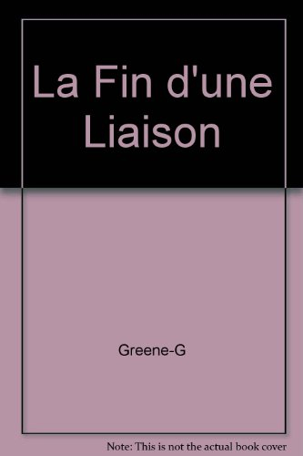 La fin d'une liaison