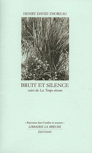 Bruit et silence. Les temps obscurs