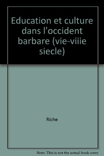education et culture dans l'occident...