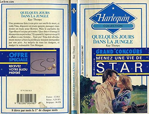 quelques jours dans la jungle (harlequin)