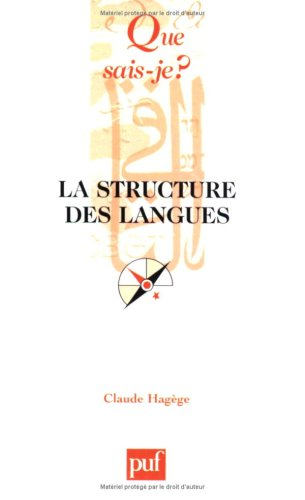 La structure des langues