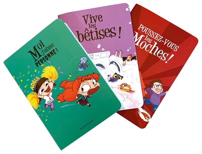 3 cahiers mortelle Adèle