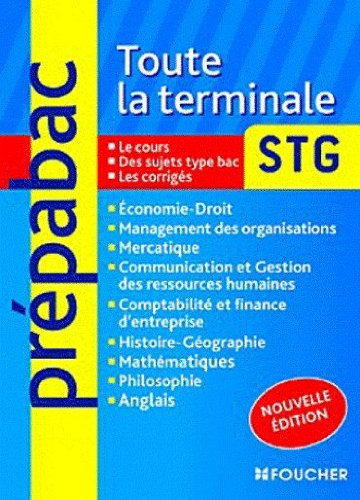 Toute la terminale STG