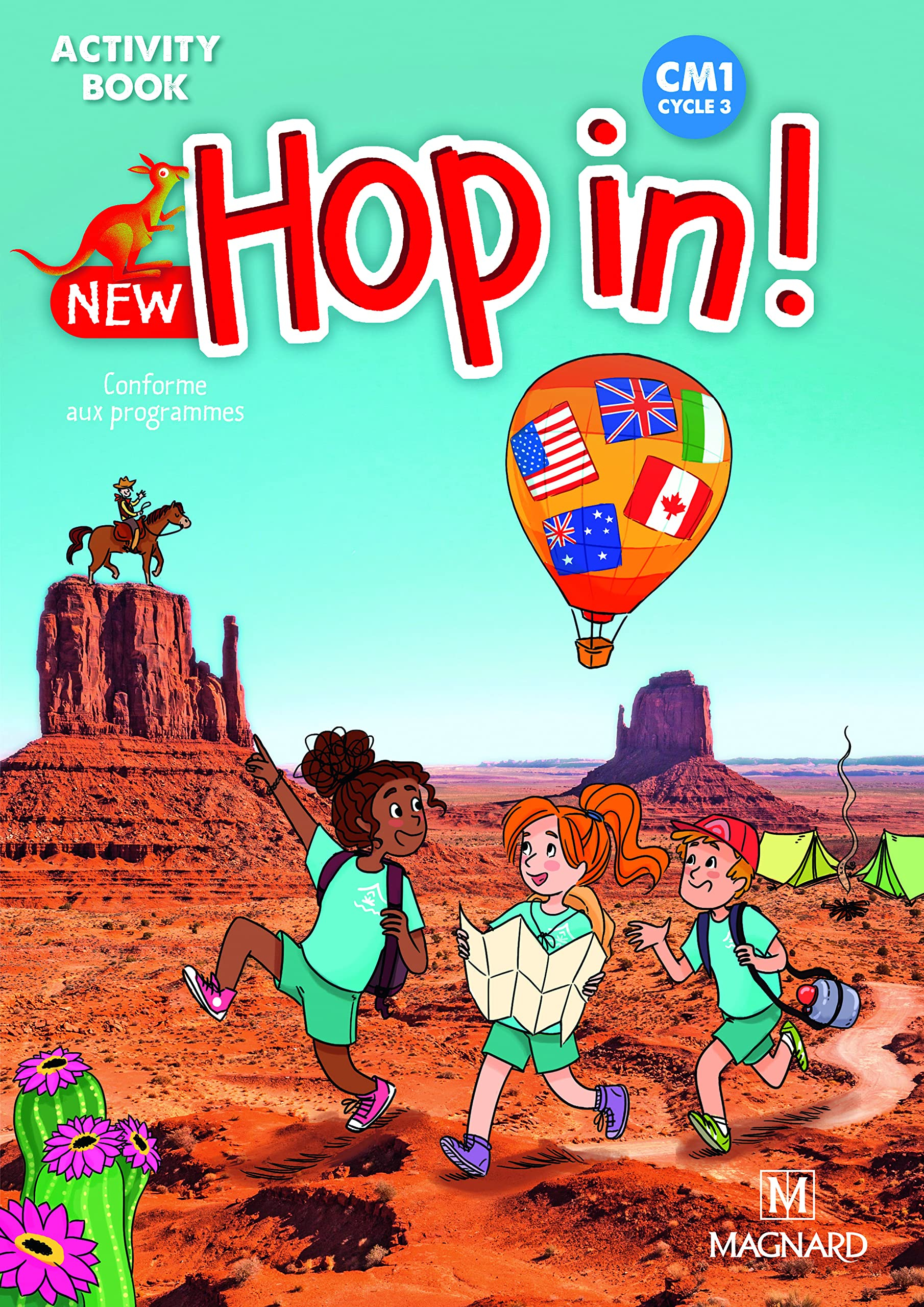 New hop in ! CM1, cycle 3 : activity book : conforme aux programmes