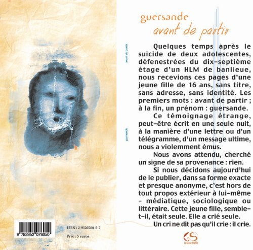 Avant de partir