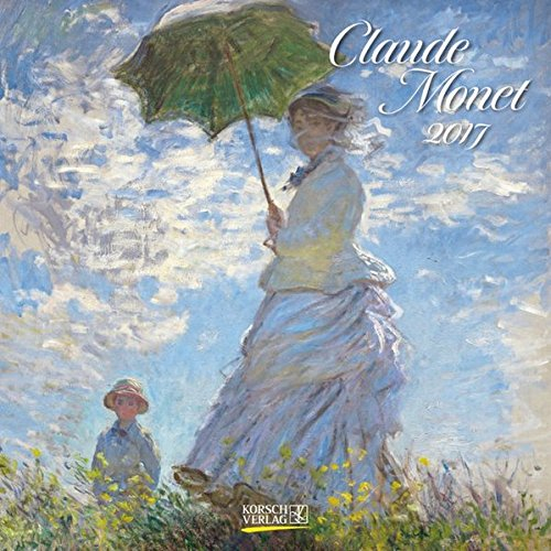 claude monet 2017. broschürenkalender: mit ferienterminen