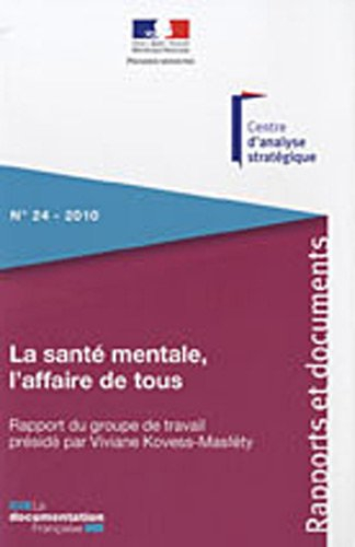 La santé mentale, l'affaire de tous