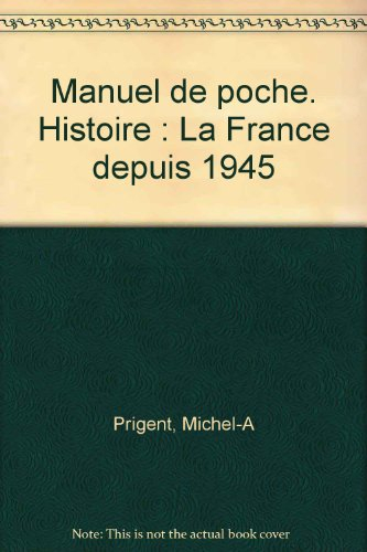 La France depuis 1945