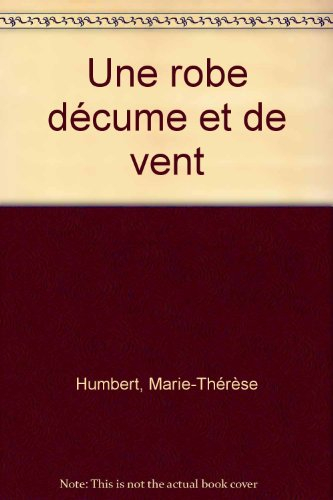 Une Robe d'écume et de vent