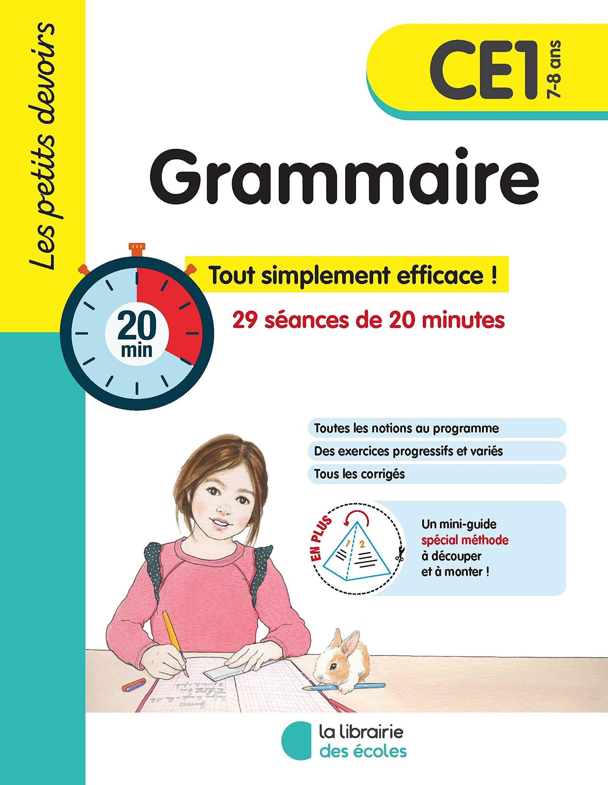 Grammaire CE1, 7-8 ans : 29 séances de 20 minutes
