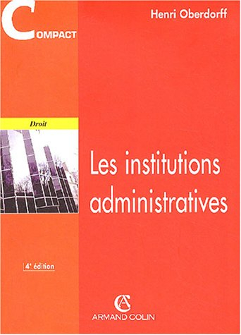 Les institutions administratives