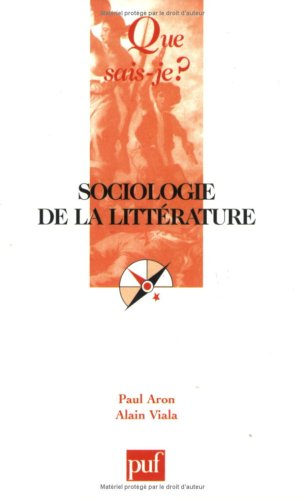 Sociologie de la littérature