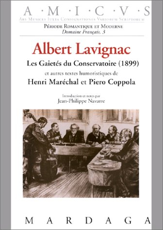 Les gaités du Conservatoire (1899). Paris, souvenirs d'un musicien (1906). Les affres du roi Marke (