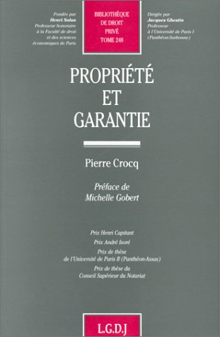 Propriété et garantie