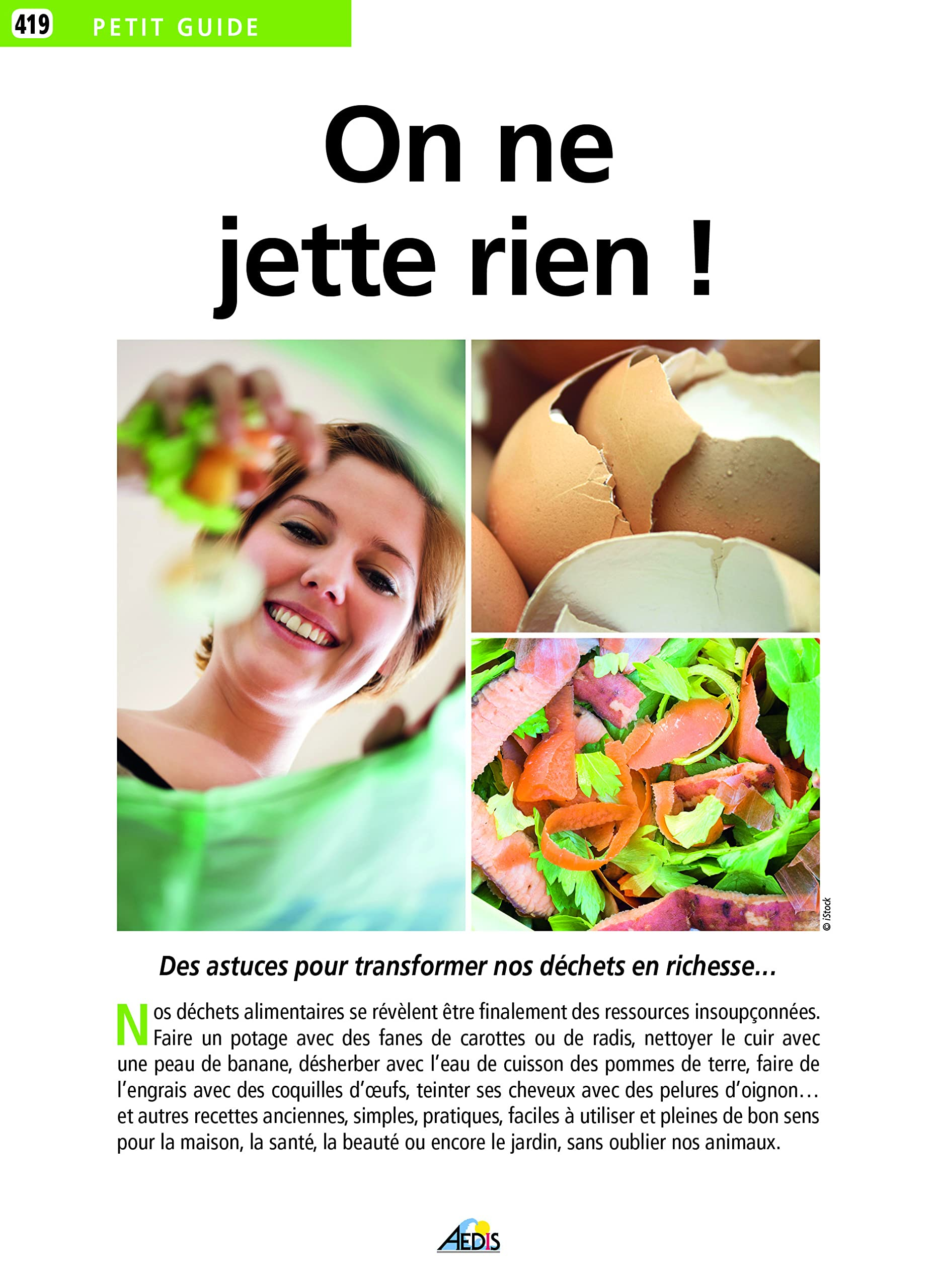 On ne jette rien !