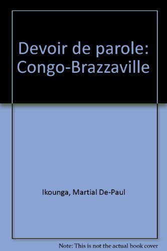 Devoir de parole : Congo-Brazzaville