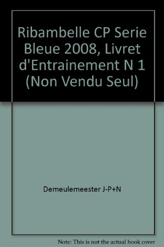 Ribambelle, méthode de lecture CP : livret d'entraînement à la lecture 1