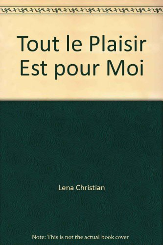 Tout le plaisir est pour moi