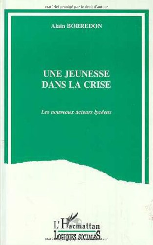 Une jeunesse dans la crise : les nouveaux acteurs lycéens