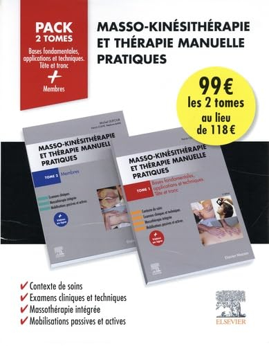 Masso-kinésithérapie et thérapie manuelle pratiques - Pack de 2 tomes: Bases fondamentales, applicat
